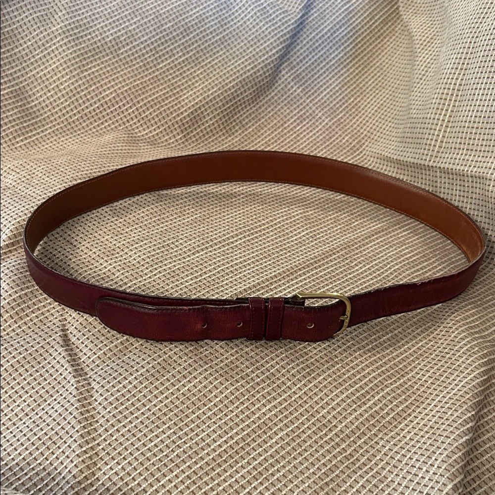 Coach Brown Leather Belt